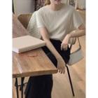 Crystal-pleat Top