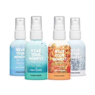 Etude House - Wear Your Moment Body Mist Todays Weather - 4 Types Shining Sun