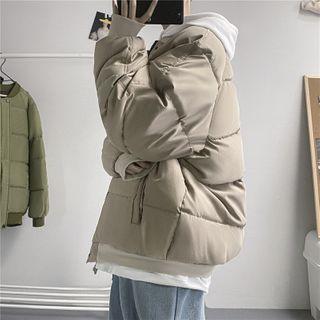 Plain Padded Loose-fit Jacket