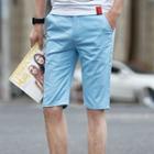Buttoned Casual Shorts