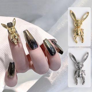 Rabbit Alloy Nail Art Decoration