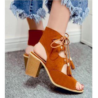 Chunky Heel Gladiator