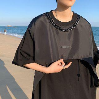 Short-sleeve Chained Logo T-shirt