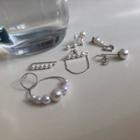 Faux Pearl Sterling Silver Earring (assorted Designs)