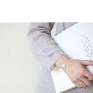Alloy Smiley Bracelet Silver Plating Bracelet - One Size