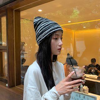 Zebra Pattern Beanie