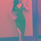 Sleeveless Cut Out Sheath Mini Dress