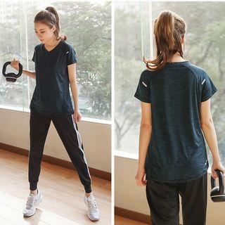 Set: Sport Short-sleeve T-shirt + Sweatpants
