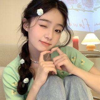 Set Of 2: Rose Hair Clip