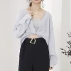 Plain Knot Front Shirt