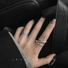 925 Sterling Open Ring (various Designs)