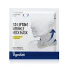 Neogen - Agecure 3d Lifting Wrinkle Neck Mask 5pcs (korea Edition) 5pcs