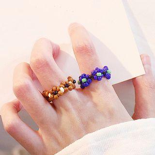Bead Woven Ring