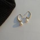 Freshwater Pearl Dangle Earring 1 Pair - As Shown In Fgiure - One Size