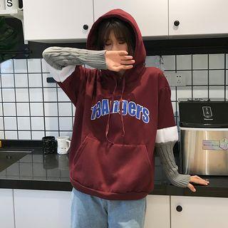 Panel Lettering Hoodie
