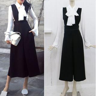 Tie-neck Blouse / Jumper Pants