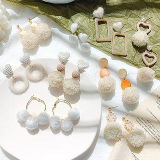 Pom Pom Earring (various Designs)