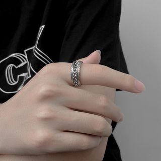 Rotatable Chain Stainless Steel Ring