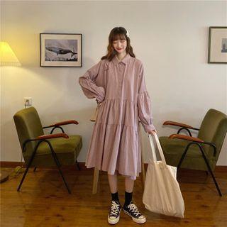 Polo Collar Cake Dress