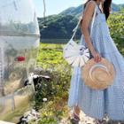 Tiered Gingham Maxi Sundress