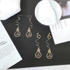Wirework Light Bulb Drop Earring