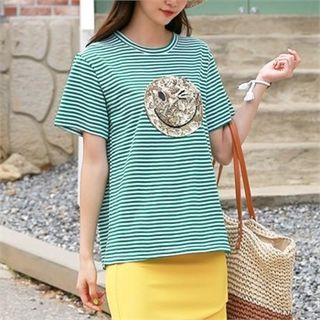 Smile Stripe T-shirt