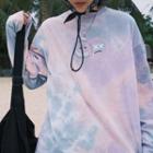 Tie-dyed Print Sweatshirt