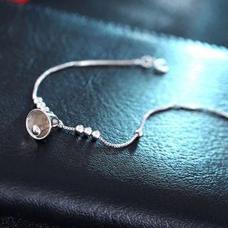 Bell Sterling Silver Bracelet 925 Silver - Silver - One Size