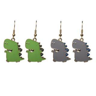 Alloy Dinosaur Dangle Earring