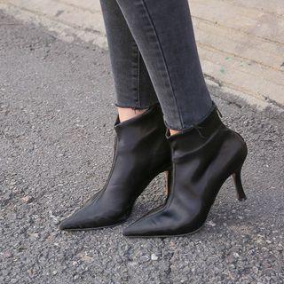 Pointy Stiletto Ankle Boots