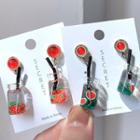 Miniature Fruit Drinks Dangle Earring