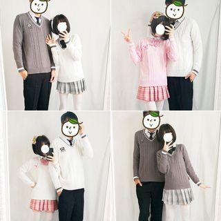 Couple Matching Koala Embroidery Sweater