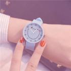 Smile Silicone Strap Watch
