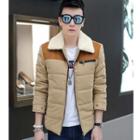 Shearling-lined Padded Jacket