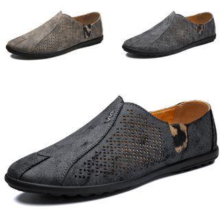 Perforated Driving Shoes