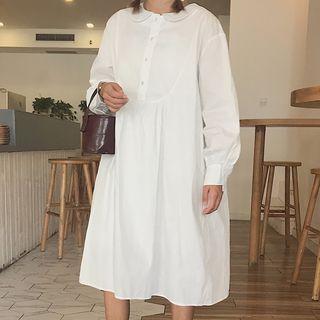 Long-sleeve Peter Pan Collar Dress