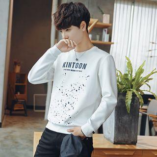 Splash Print Pullover