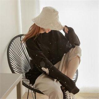 Mickey Mouse Print Loose-fit Sweatshirt