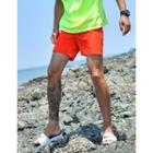 Drawstring-waist Vivid Shorts