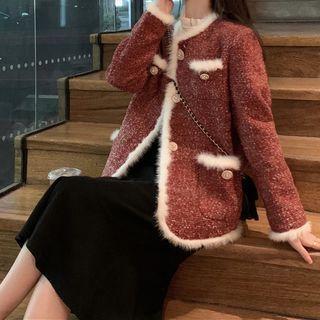 Glitter Jacket / Midi Overall Dress / Blouse