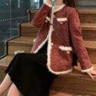 Glitter Jacket / Midi Overall Dress / Blouse