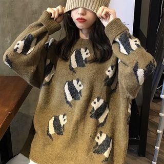 Panda Loose-fit Sweater