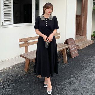 Pearl Peter Pan Collar Dress