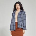 Boxy-fit Flannel Shirt