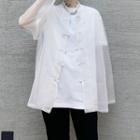 Long-sleeve Mesh Jacket