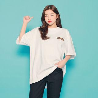 Lettered Oversized T-shirt