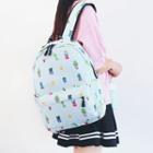 Pattern Print Backpack