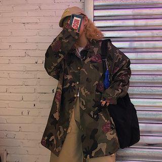 Camo Print Shirt / Cargo Pants