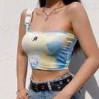 Buckled Tie Dye Tank Top