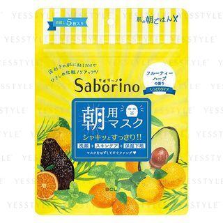 Bcl - Saborino Morning Mask 5pcs Fruity Herbal